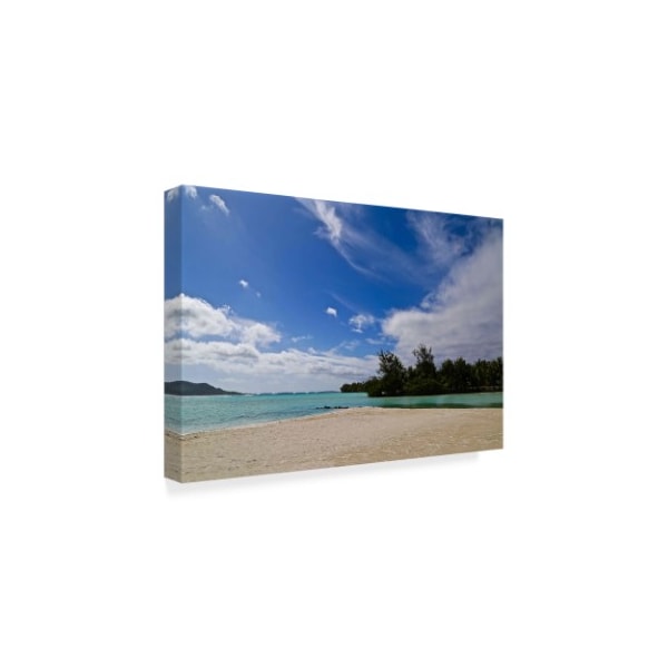 American School 'Bora Bora Beach 2' Canvas Art,22x32
